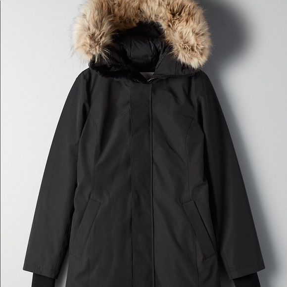 NWOT TNA HAVEN 100% GOOSE DOWN PARKA - Picture 4 of 4